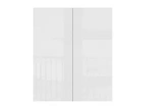 BRW Верхній кухонний гарнітур Tapo Special 80 см дводверний білий екрю, альпійський білий/екрю білий FK_G_80/95_L/P-BAL/BIEC фото