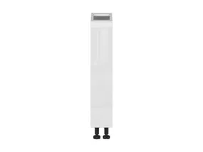 BRW Кухонный шкаф Sole высотой 15 см с корзиной для груза белый глянец, альпийский белый/глянцевый белый FH_DC_15/82_C-BAL/BIP фото