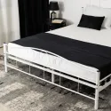 Кровать металлическая MEBEL ELITE GRIFFIN, 160x200 см, Белый фото thumb №7