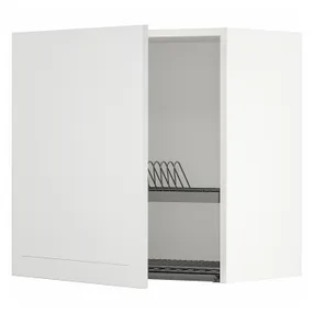 IKEA METOD МЕТОД, шафа навісна із сушаркою, білий / стенсундський білий, 60x60 см 694.685.90 фото