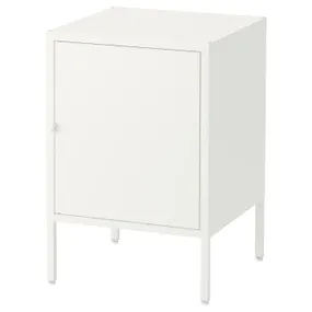 IKEA HÄLLAN ХЭЛЛАН, комбинация для хранения с дверцами, белый, 45x47x67 см 892.913.12 фото