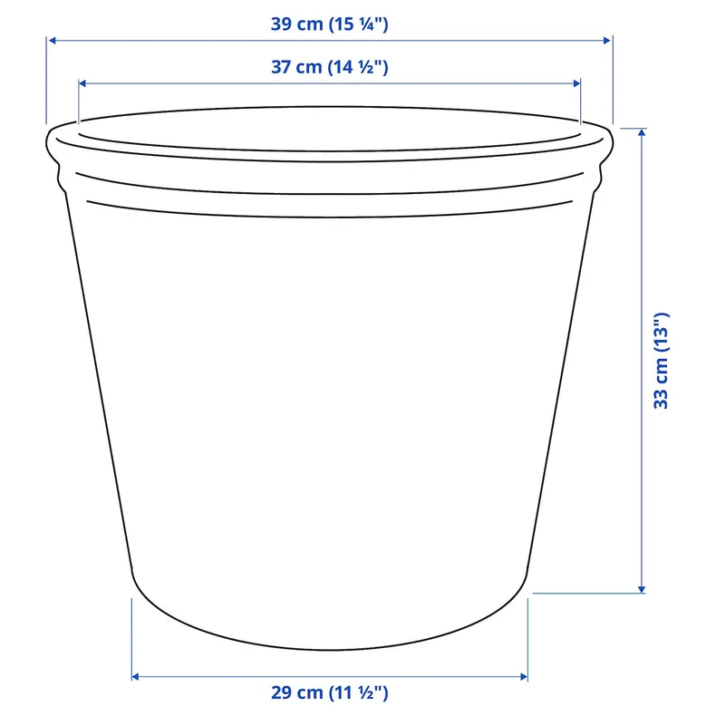 IKEA KÖRSBÄRSBJÖRK, Крышка для горшка, Светло-серый/бежевый, 32 см 005.917.38 фото №5