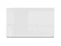 BRW Верхний кухонный гарнитур Tapo Special 60 см наклонный белый экрю, альпийский белый/экрю белый FK_GO_60/36_O-BAL/BIEC фото