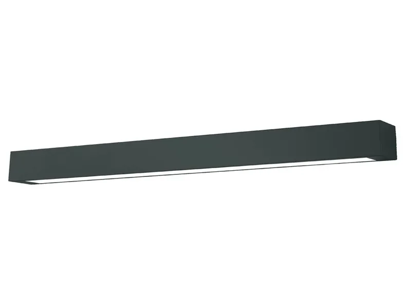 BRW Світлодіодний плафон Ibros зі змінним кольором світла чорний 091395 фото №1