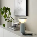IKEA BETTORP БЕТТОРП, світлод перен світильн бездр зарядж, світло-сіро-блакитний може потемніти 904.303.69 фото thumb №6