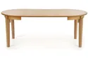 Обідній стіл розкладний HALMAR SORBUS 100-200x100 см, стільниця та ніжки - медовий дуб фото thumb №3