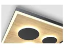 BRW Дижон светодиодный 3-позиционный потолочный светильник с диммером черный 091088 фото thumb №3