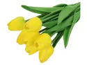 BRW букет тюльпанів 33 см 9 шт пінопластовий жовтий 090941 фото thumb №2