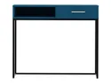 Письмовий стіл BRW Modeo, 100х55 см, синій BIU1S_10-BLC/BLC фото thumb №2