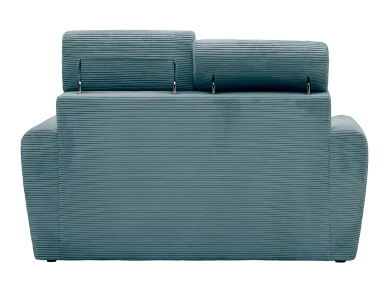 BRW Двомісний диван-ліжко Larida з коробкою з велюрової тканини бірюзового кольору, Poso 26 Бірюза SO2-LARIDA-2FBK-GA2_BA41FE фото №8