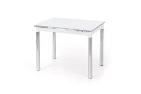 Кухонний стіл HALMAR LOGAN 2 96-142x70 см білий фото