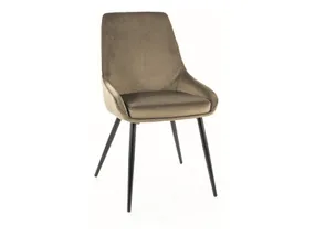 Кресло SIGNAL COBE Velvet, Bluvel 77 - оливковый фото