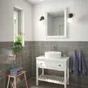 IKEA TOFTBYN ТОФТБІН, дзеркало, білий, 65x85 см 104.591.49 фото thumb №4