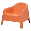 IKEA SKARPÖ СКАРПЕ, крісло, для вулиці, помаранчевий 205.227.44 фото thumb №1