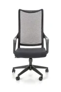 Кресло компьютерное офисное вращающееся HALMAR LORETO, черный фото thumb №7