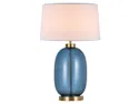 BRW Настольная лампа Amur белого и синего цвета 091755 фото thumb №3