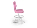 BRW Дитячий стілець на підставці для ніг рожевий, розмір 4 OBR_PETIT_BIALY_ROZM.4_WK+P_VISTO_08 фото thumb №2