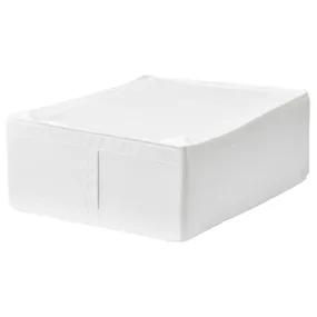 IKEA SKUBB СКУББ, коробка для зберігання, білий, 44x55x19 см 302.903.62 фото
