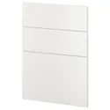 IKEA METOD МЕТОД, 3 фасада для посудомоечной машины, Веддинг белый, 60 см 294.499.09 фото thumb №1
