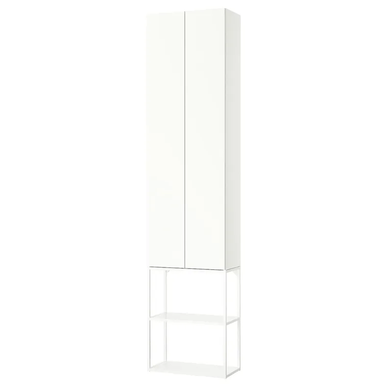 IKEA ENHET ЕНХЕТ, шафа, білий, 60x32x255 см 295.480.61 фото №1