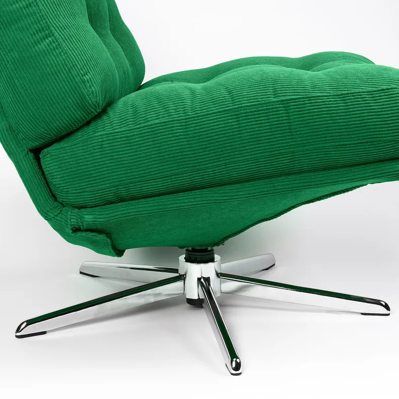 IKEA DYVLINGE ДЮВЛІНГЕ, крісло обертове, Келінг зелена 605.551.53 фото №4