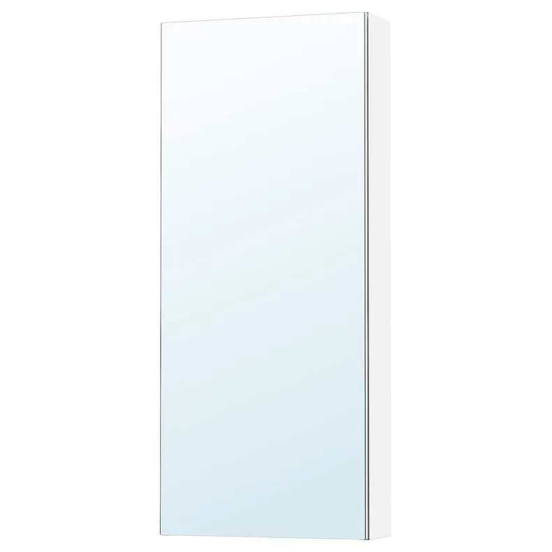 IKEA LETTAN ЛЕТТАН, зеркальный шкаф с дверцей, эффект зеркала / зеркало, 40x15x95 см 405.349.20 фото №1