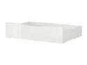 BRW Pori, Ящик для кровати 140 и 160, белый глянец SZU-BIP фото thumb №3