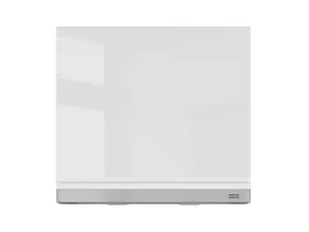 BRW Одиночна кухонна шафа 60 см з витяжкою білий глянець, альпійський білий/глянцевий білий FH_GOO_60/50_O_FL_BRW-BAL/BIP/IX фото