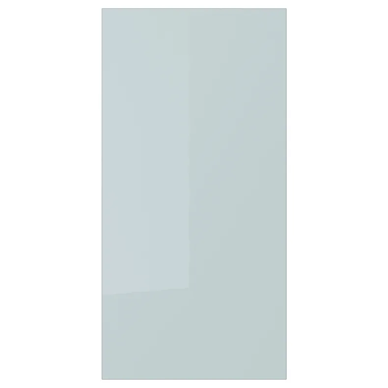 IKEA KALLARP КАЛЛАРП, дверцята, глянцевий світло-сіро-блакитний, 30x60 см 105.201.37 фото №1