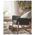 IKEA VEDBO ВЕДБУ, кресло, Темно-серый с пушечным напылением 605.522.20 фото thumb №3