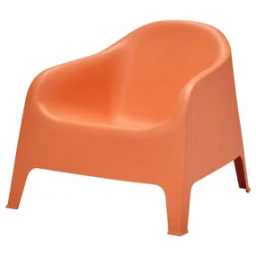 IKEA SKARPÖ СКАРПО, садовое кресло, апельсин 205.227.44 фото