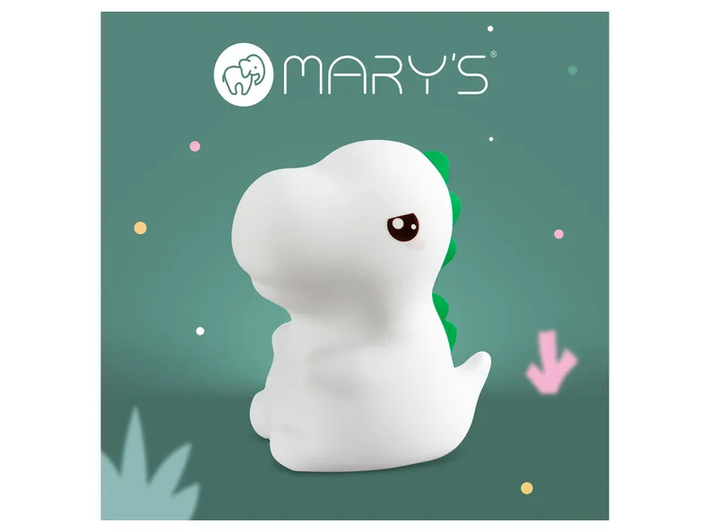 BRW Светодиодный светильник Mary's T-Rex белый и зеленый 096893 фото №3