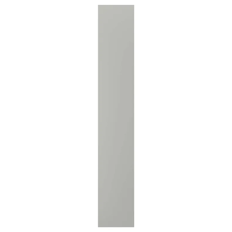 IKEA HAVSTORP ХАВСТОРП, накладная панель, светло-серый, 39x240 см 905.684.65 фото №1