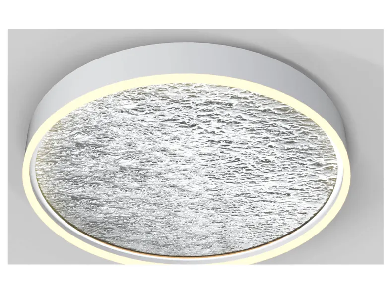 BRW Стельовий світлодіодний світильник бордо зі сріблястим диммером 091078 фото №2