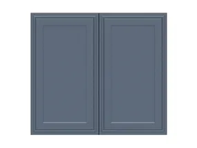 BRW Двухдверный верхний кухонный шкаф Verdi 80 см мистик матовый, черный/матовый FL_G_80/72_L/P-CA/MIM фото