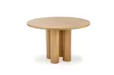Круглий стіл HALMAR ELEFANTE 120x120 см дуб натуральний фото thumb №1