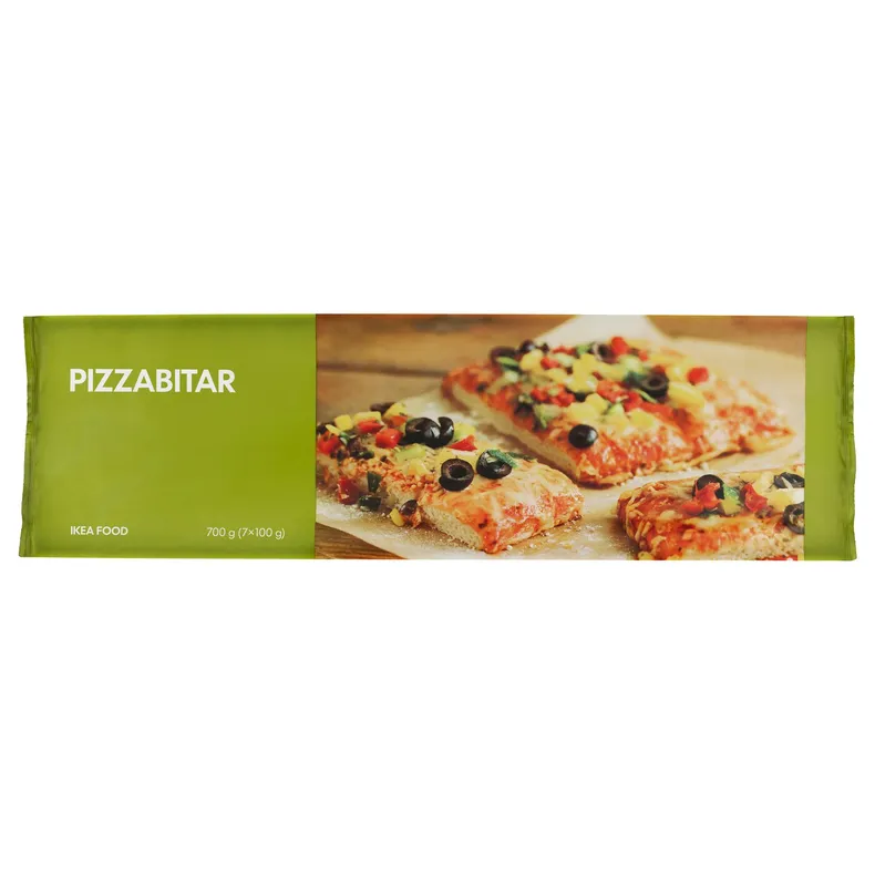 IKEA PIZZABITAR, шматочок вегетаріанськ піци, замор фото №1