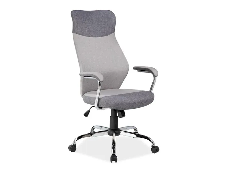 Поворотний стілець SIGNAL Q-319, сірий фото №1