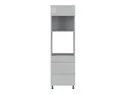 BRW Top Line 60 см навесной кухонный шкаф с ящиками серый глянец, серый гранола/серый глянец TV_DPS_60/207_2SMB/SMB/O-SZG/SP фото thumb №1