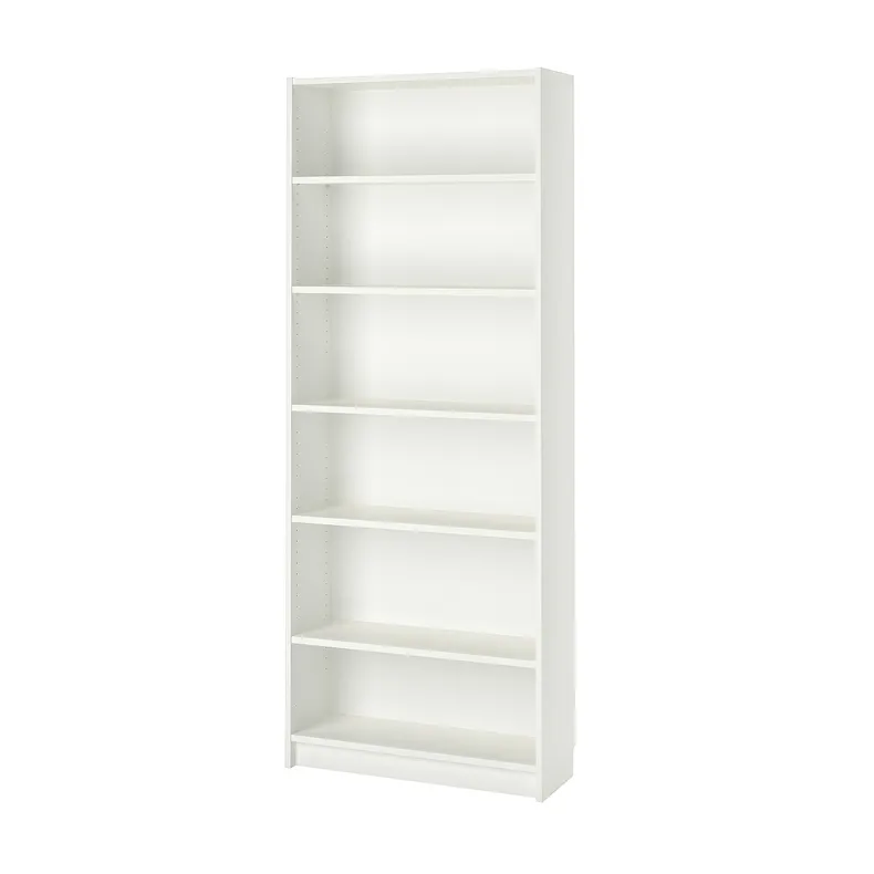 IKEA BILLY БИЛЛИ, стеллаж, белый, 80x28x202 см 002.638.50 фото №1