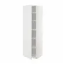 IKEA METOD МЕТОД, высокий шкаф с полками, белый / Стенсунд белый, 60x60x200 см 894.605.74 фото
