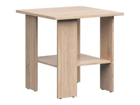 Стол журнальный деревянный BRW NEPO PLUS 55х55х55 см, дуб сонома LAW/55-DSO фото