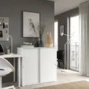 IKEA VIHALS ВИХАЛС, шкаф с раздвижными дверцами, белый, 95x47x90 см 204.832.62 фото thumb №4