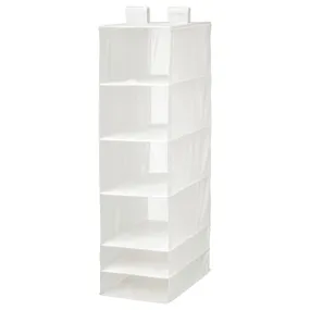 IKEA SKUBB СКУББ, модуль для хранения с 6 отделениями, белый, 35x45x125 см 002.458.80 фото