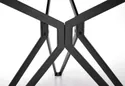 Кухонний стіл HALMAR PIXEL 2 120x120 см чорний, дуб золотистий фото thumb №5