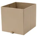 IKEA KOSINGEN КОСИНГЕН, коробка, бежевый, 33x38x33 см 405.069.22 фото thumb №1
