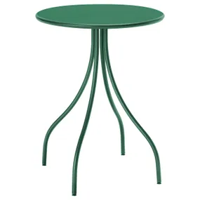 IKEA TÅNEBRO ТОНЕБРО, придиванный столик, тёмно-зелёный, 46 см 405.789.71 фото