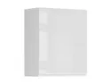 BRW Кухонный верхний шкаф Sole 60 см со сливом правый белый глянец, альпийский белый/глянцевый белый FH_GC_60/72_P-BAL/BIP фото thumb №2