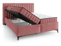 BRW Кровать двуспальная с 2 матрасами и подъемным механизмом BRW JOY, 160x200 см, розовый LO_KT-JOY-160X200-G2-ELEMENT_10 фото thumb №2