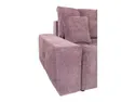 BRW Тримісний розкладний диван Evora з ящиком для зберігання рожевий, Буття 16 SO3-EVORA-LX-3DL-GB_BBEF88 фото thumb №8